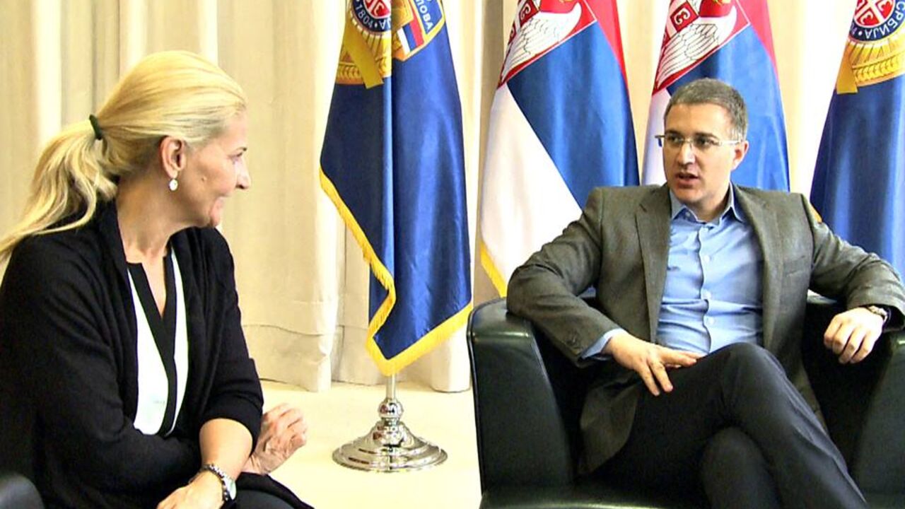 Nebojša Stefanović i Tanja Miščević