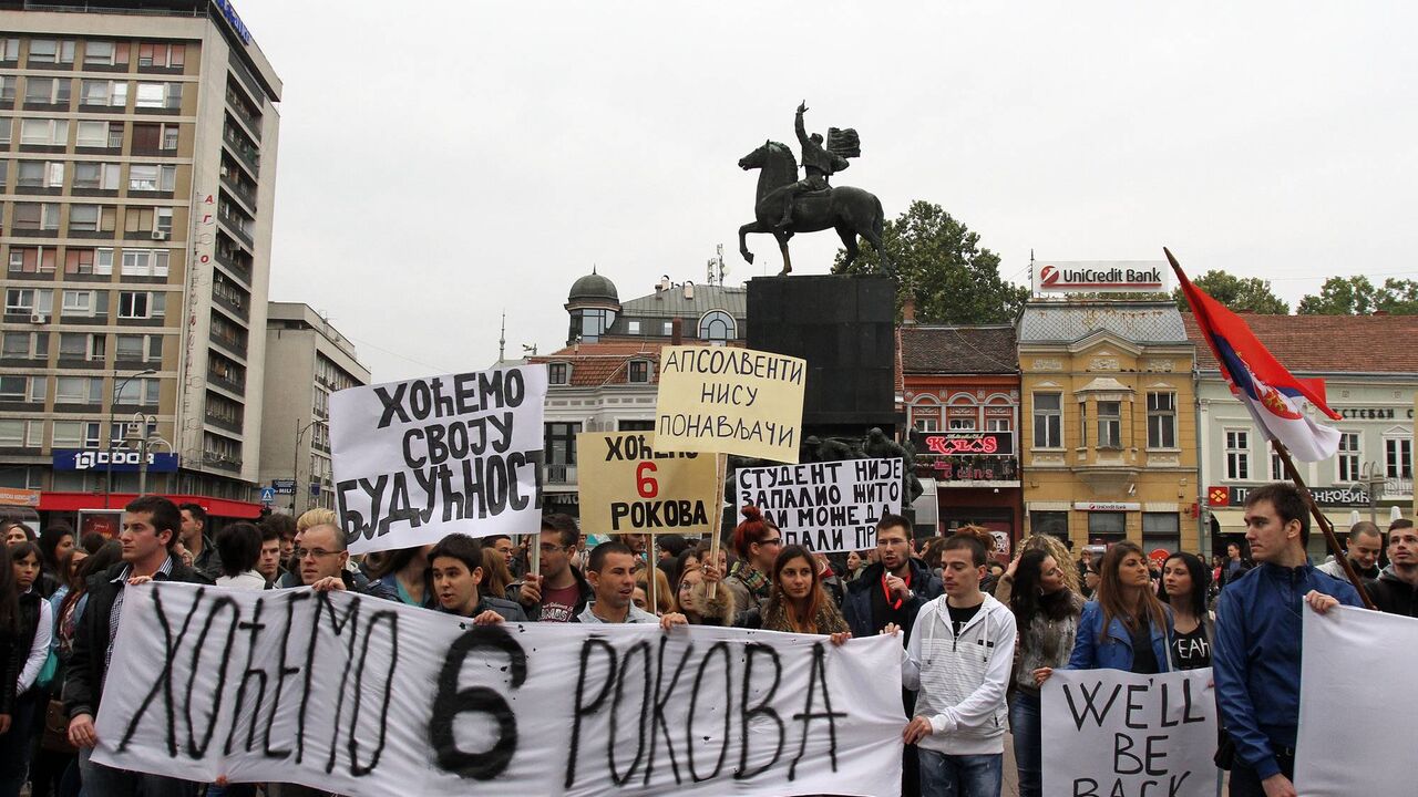 protesti studenata u Nišu