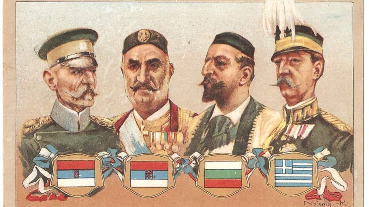 Kraljevi balkanskih saveznica u ratu protiv Turske 1912.