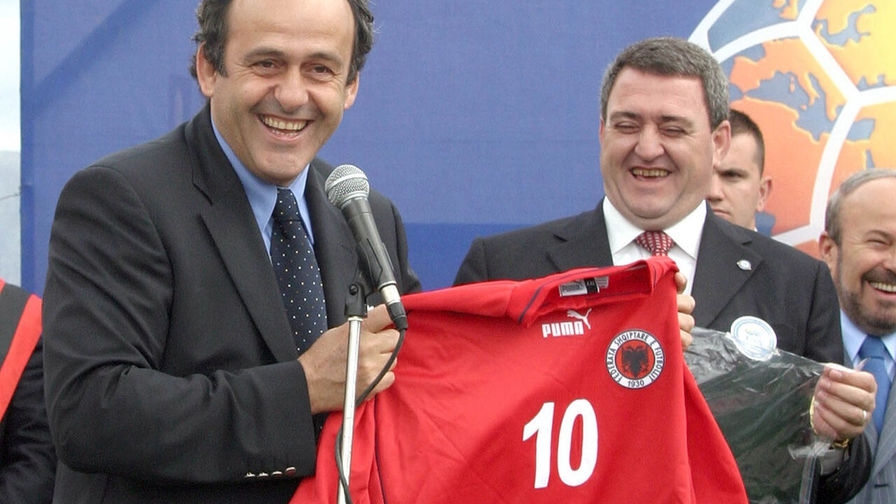 Mišel Platini i Armando Duka