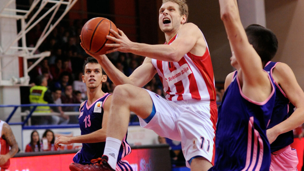 Košarkaš Crvene zvezde Jaka Blažič