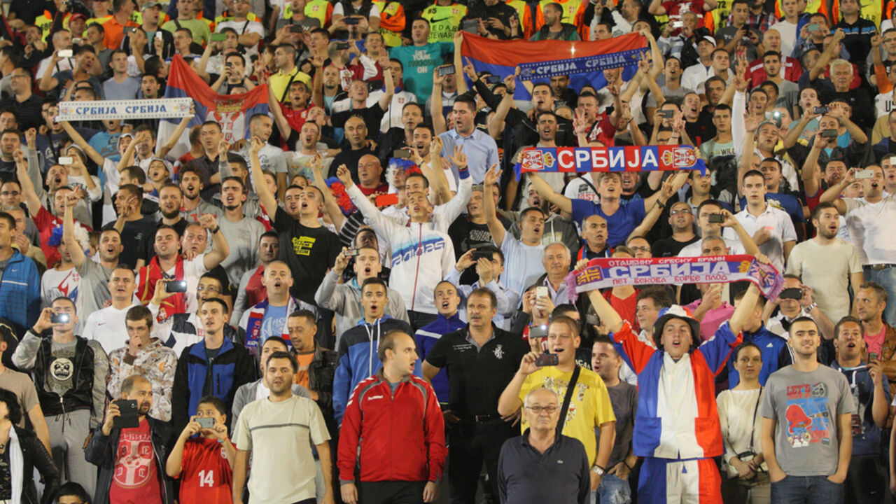 Navijači reprezentacije Srbije