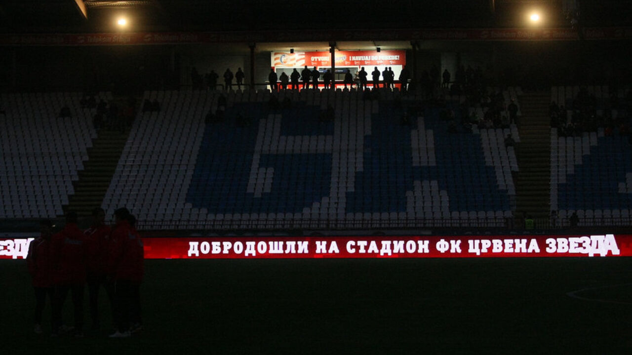 Mrak uoči utakmice Crvena zvezda - Donji Srem