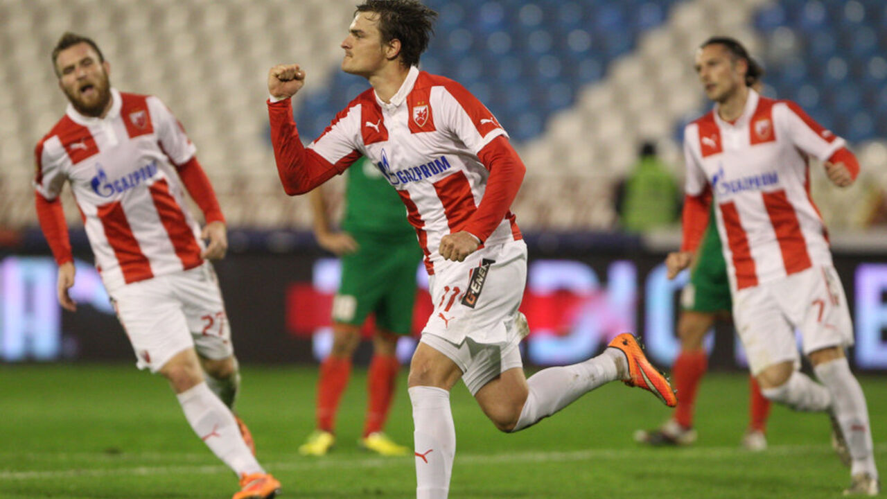Nejc Pečnik proslavlja gol protiv Donjeg Srema