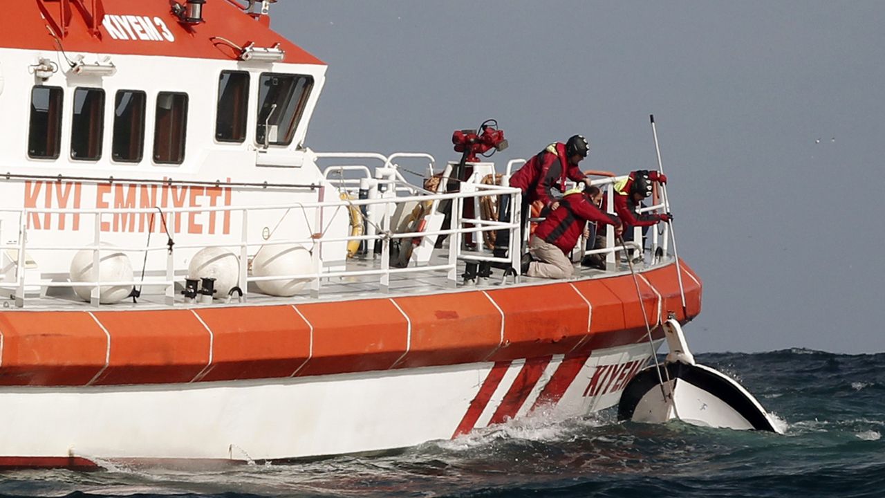 Turska, migranti, brod