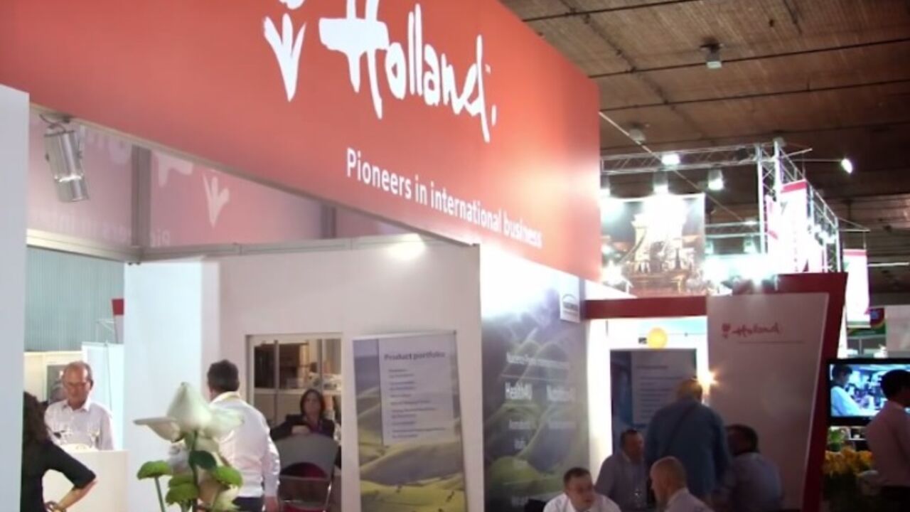 Holandski štand na 81. Novosadskom sajmu poljoprivrede