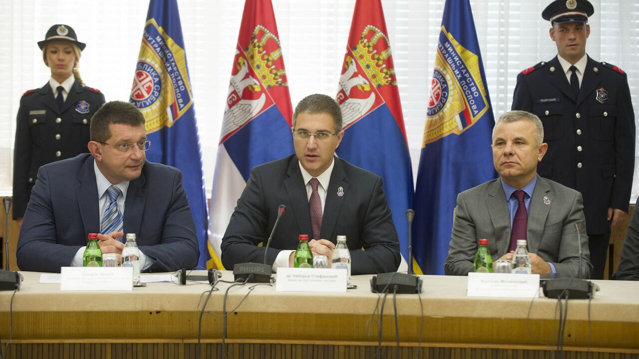 Nebojša Stefanović, Predrag Marić i Milosav Milačković