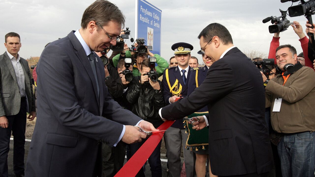 Viktor Ponta i Aleksandar Vučić otvaraju granični prelaz