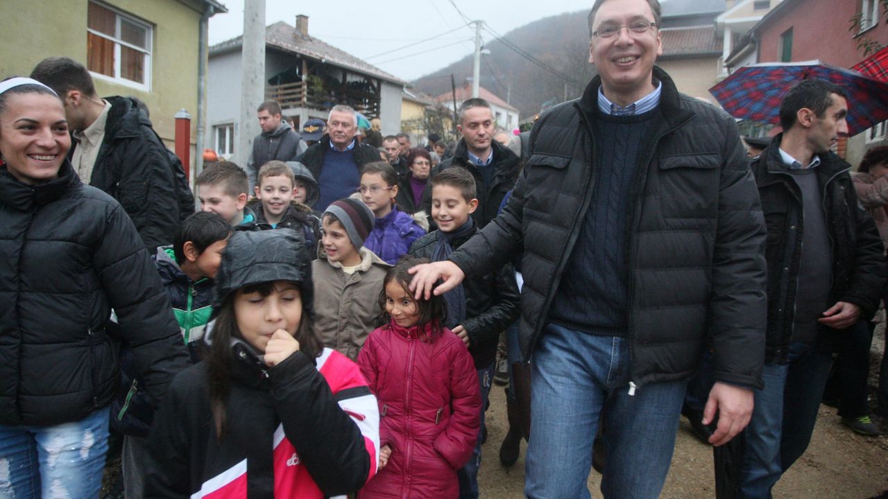 Aleksandar Vučić u Tekiji