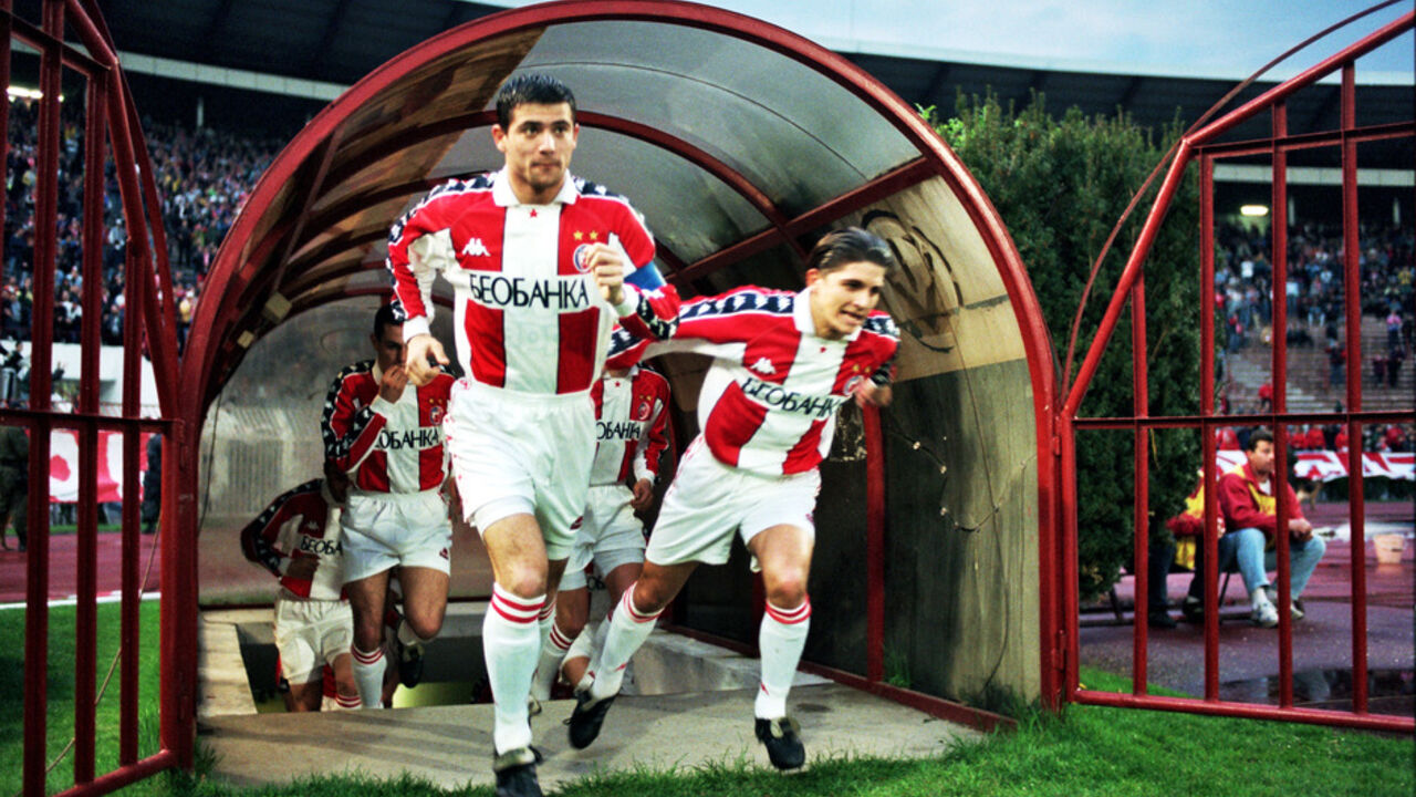 Dejan Stanković i Perica Ognjenović pred večiti derbi sa Partizanom 1998. godine