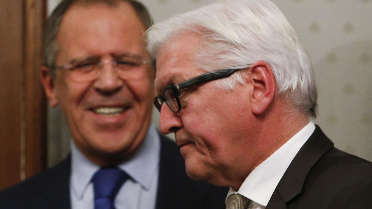 Frank-Valter Štajnmajer i Sergej Lavrov