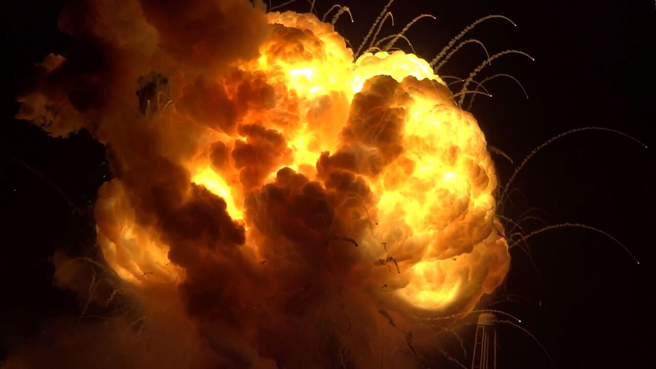 Ekslpozija rakete Antares
