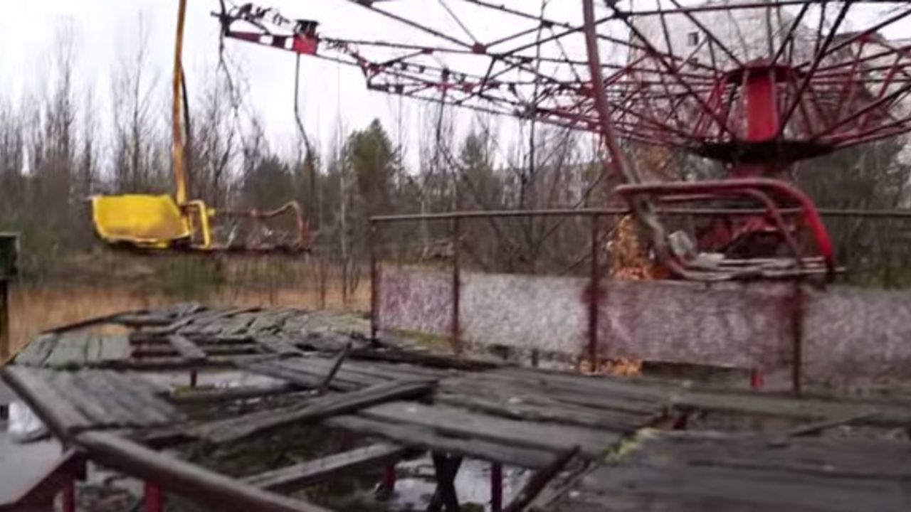 Černobil, katastrofa, dron