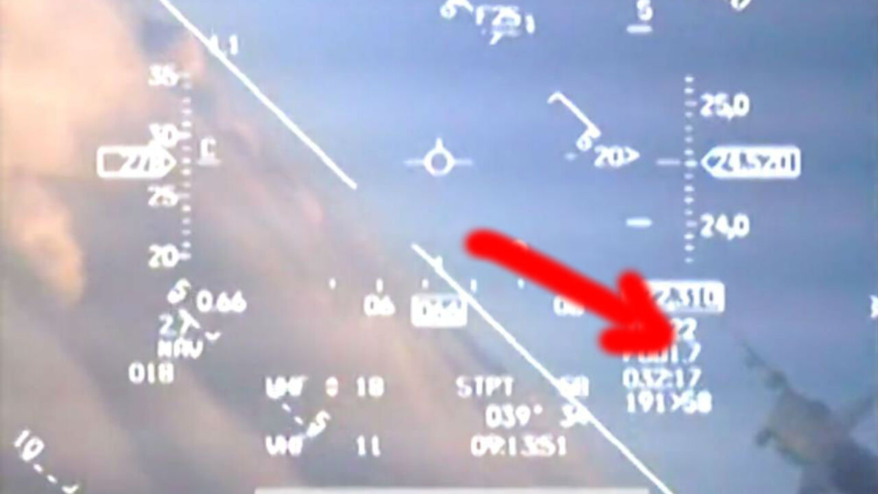 MiG 31 na snimku norveškog lovca
