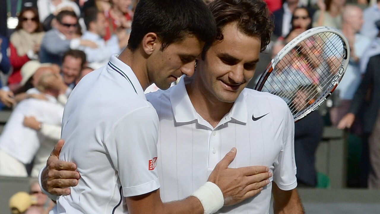 Novak Đoković i Rodžer Federer
