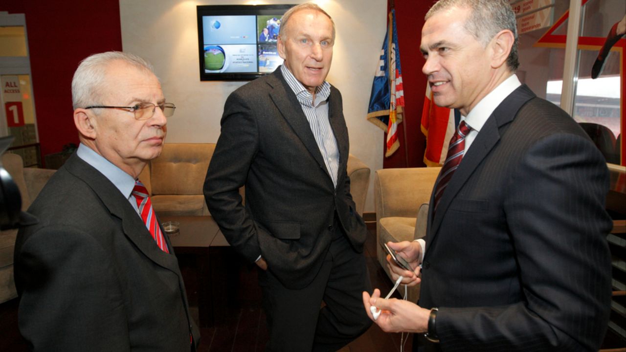 Svetozar Mijailović u društvu Dragana Džajića i Zvezdana Terzića