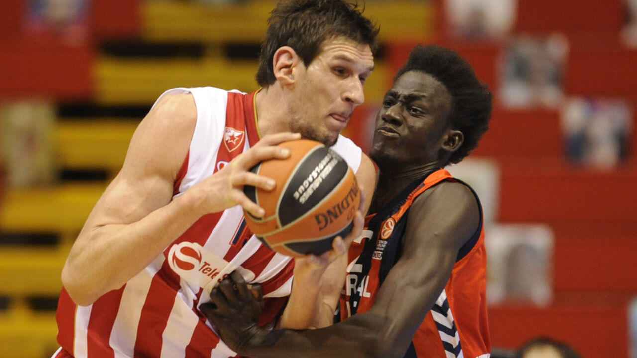 Boban Marjanović na utakmici protiv Laboral Kuće