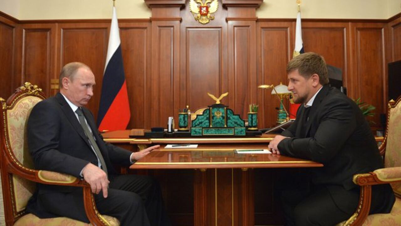 Putin i Kadirov