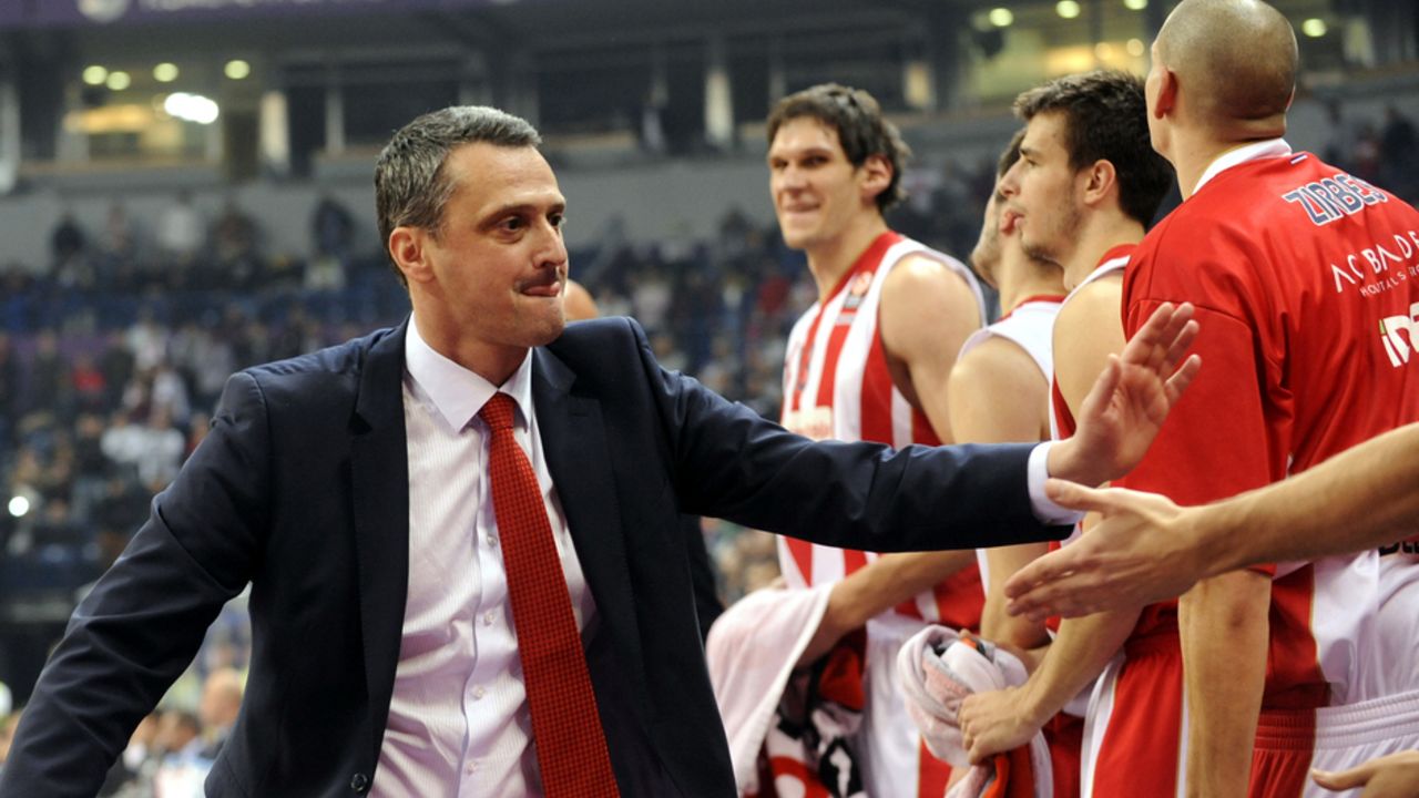 Trener Crvene zvezde Dejan Radonjić