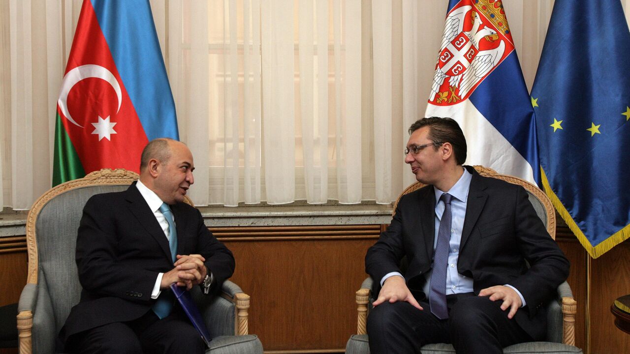Eldar Hasanov i Aleksandar Vučić