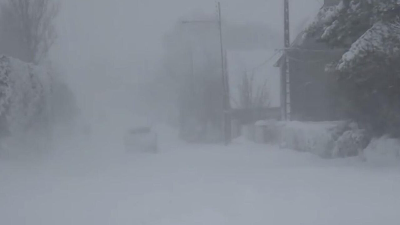 Mećava u Francuskoj