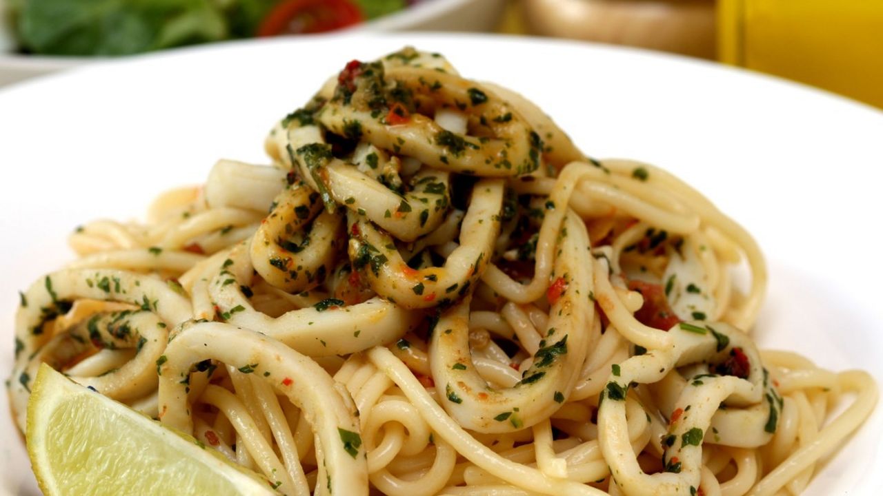 Pasta sa lignjama