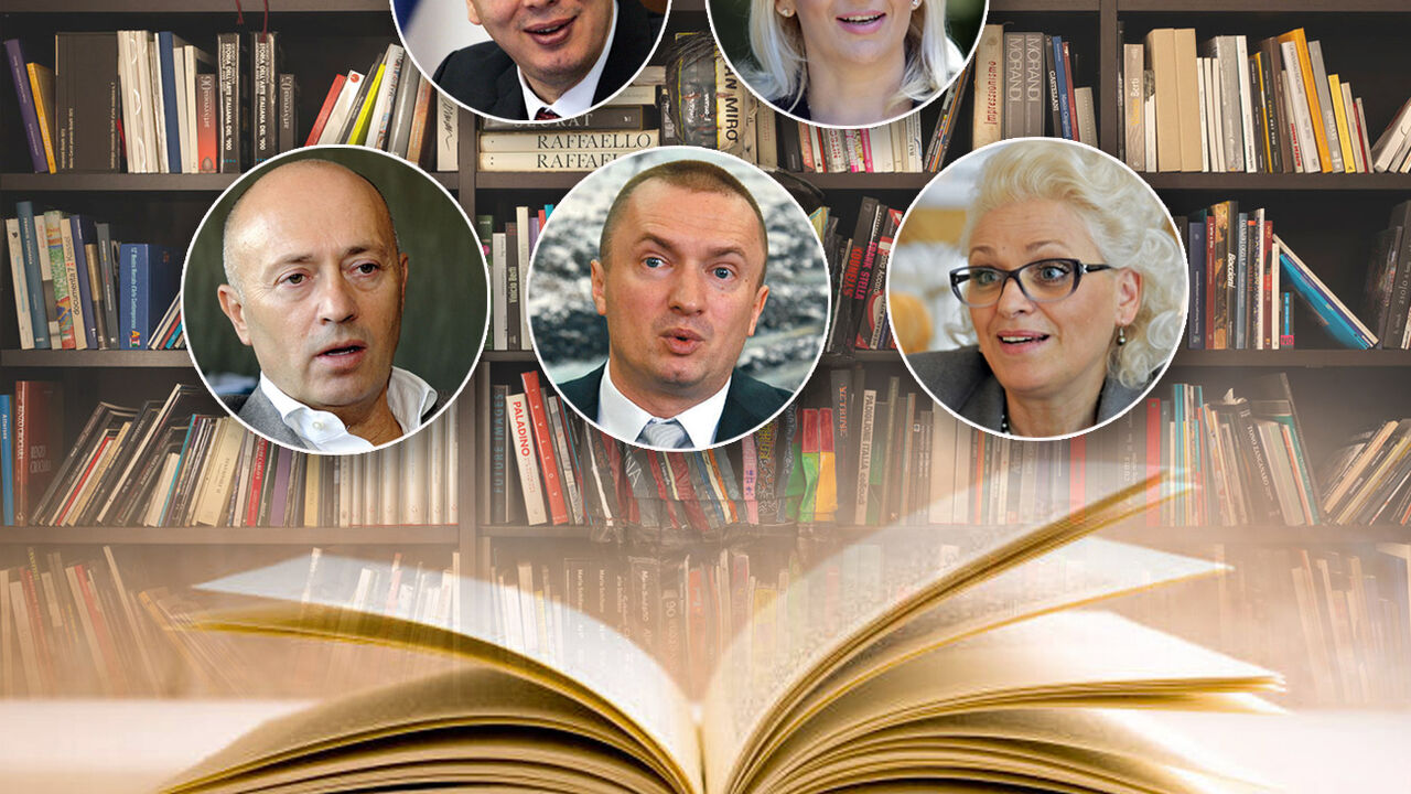knjiga sa političarima