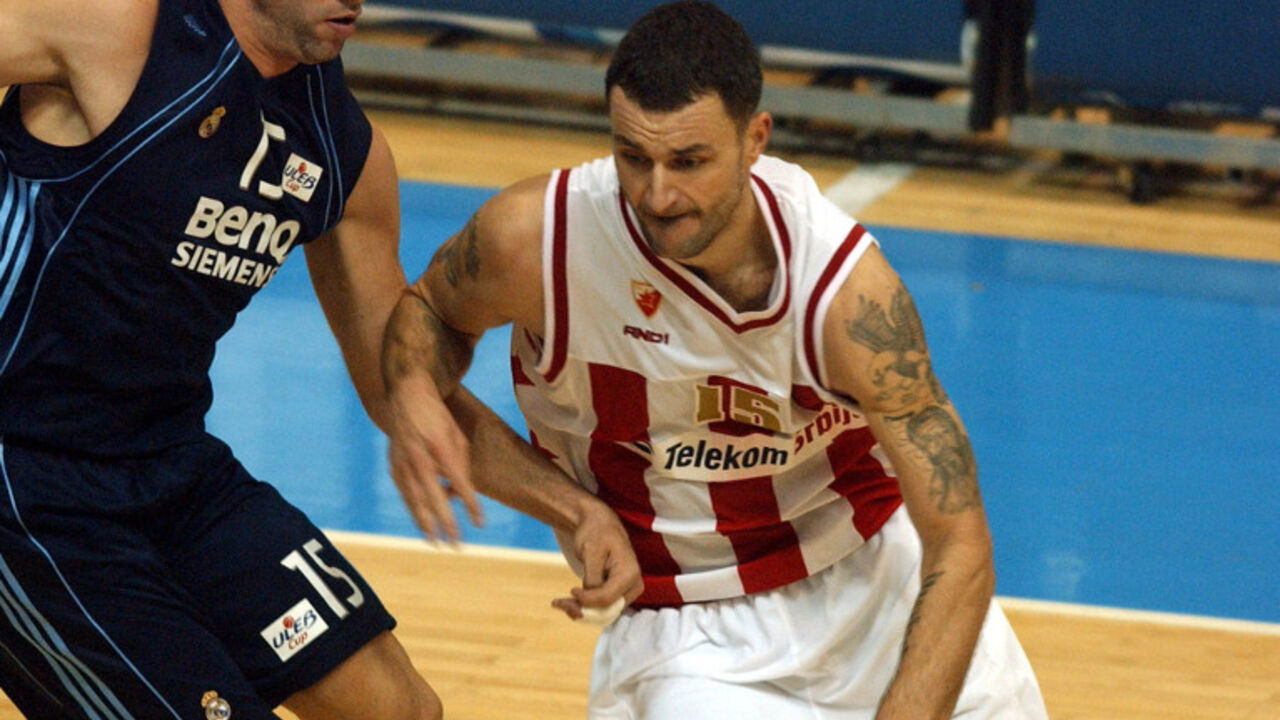 Milan Gurović na susretu protiv Reala