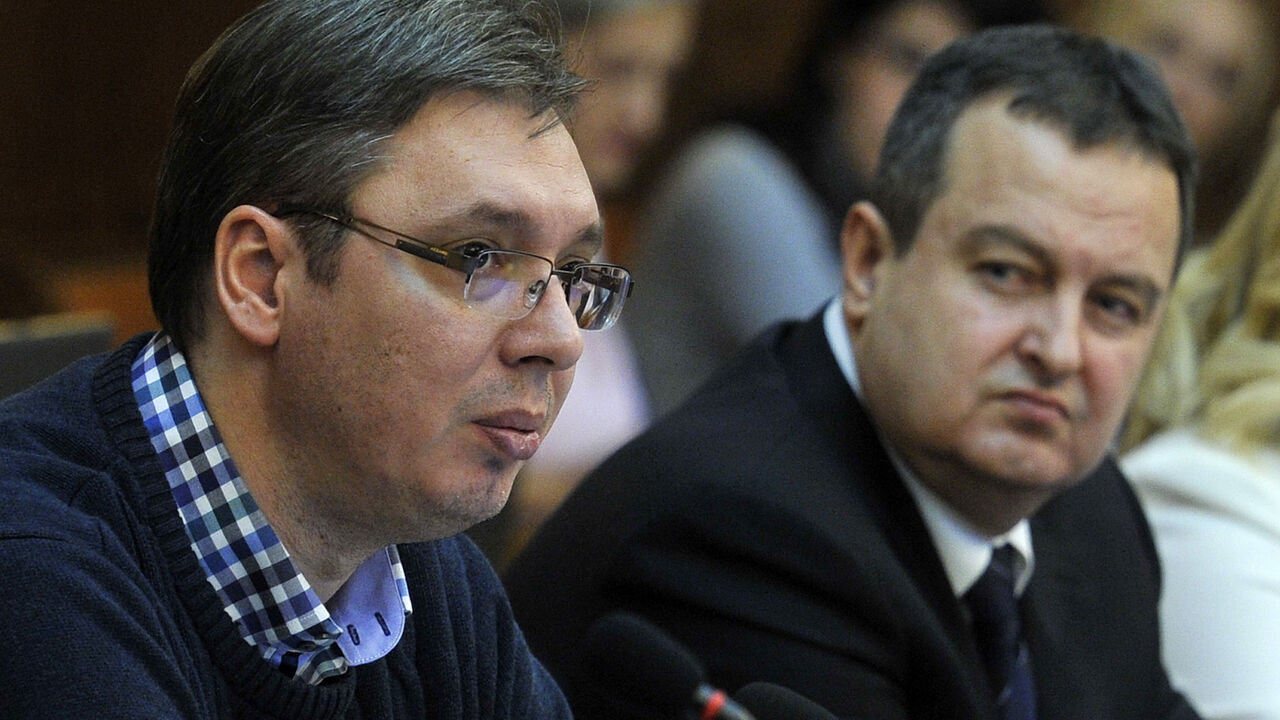 Ivica Dačić i Aleksandar Vučić