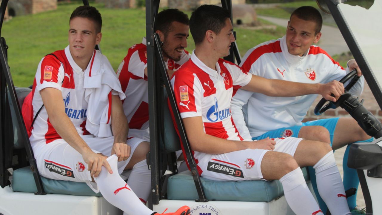 Fudbaleri Crvene zvezde