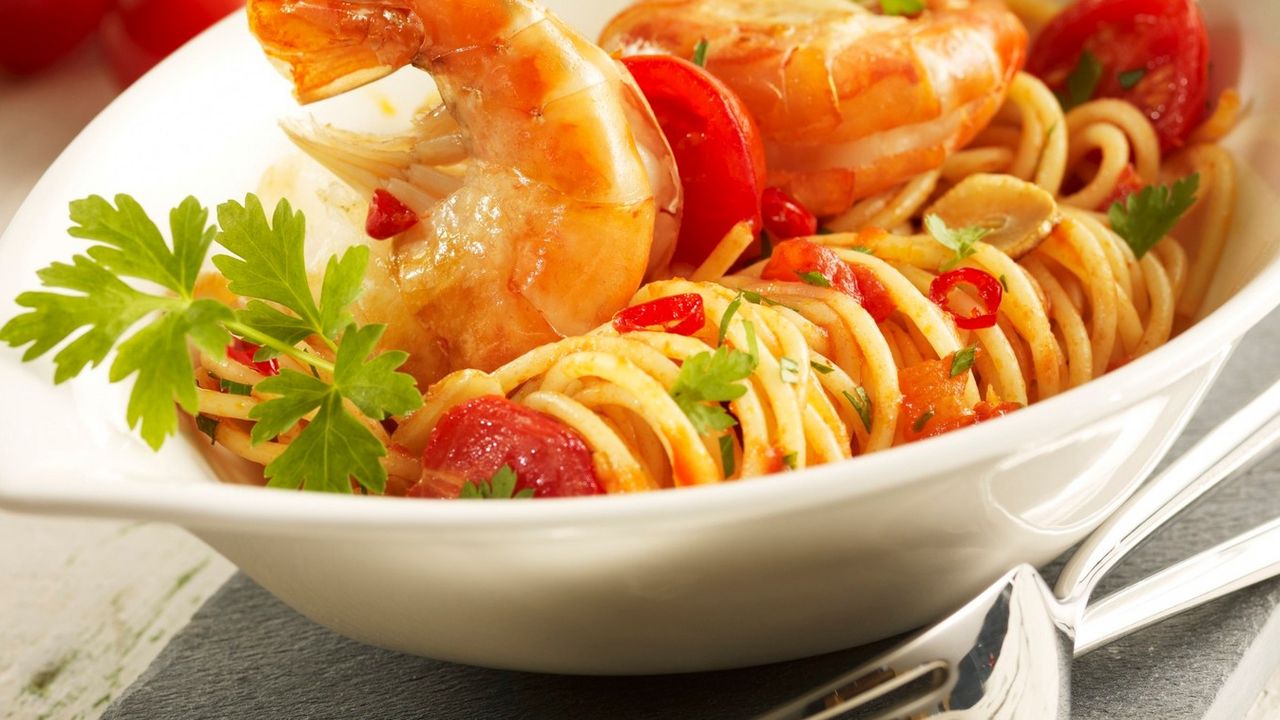 Pasta sa račićima