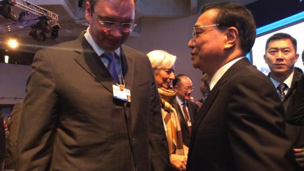 Aleksandar Vučić u Davosu