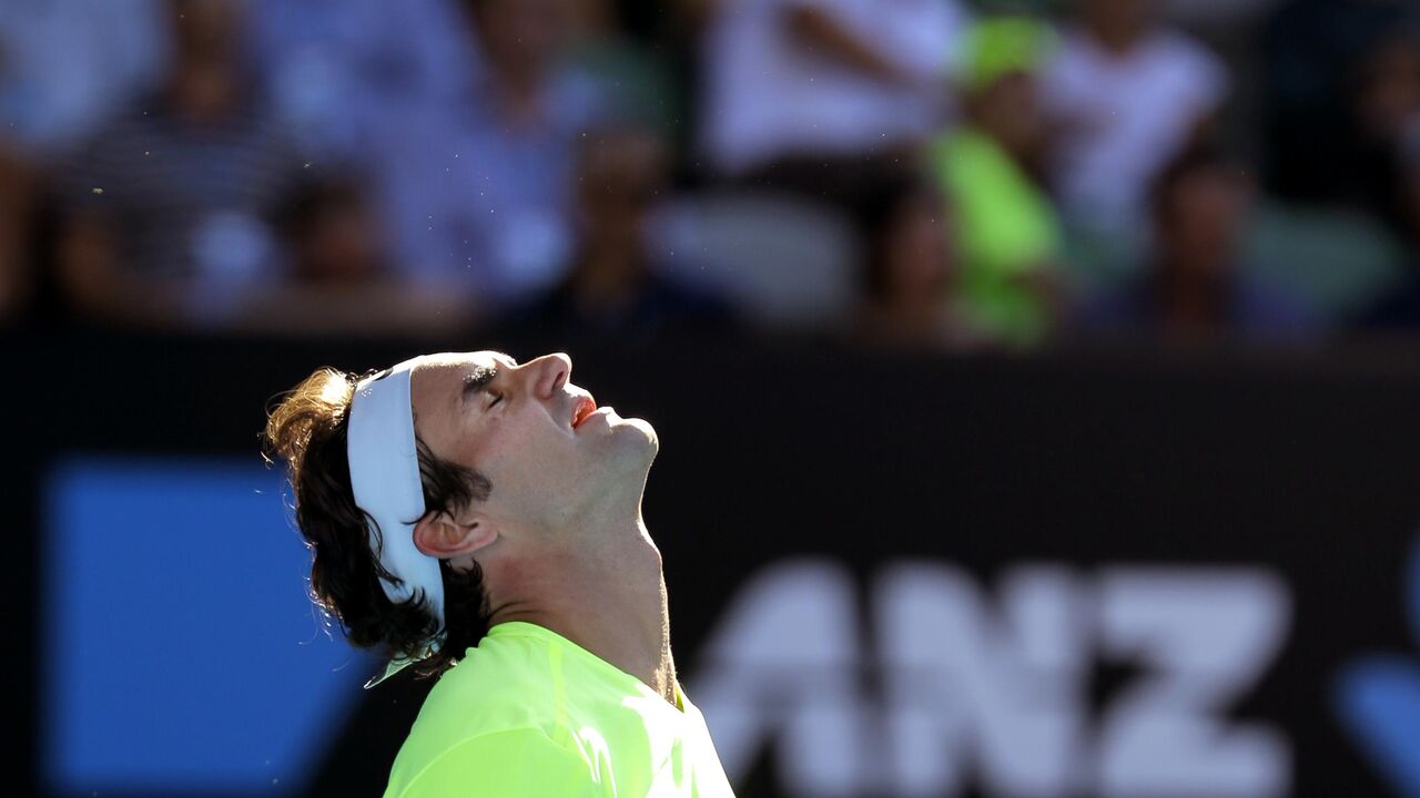 Rodžer Federer na susretu protiv Andreasa Sepija