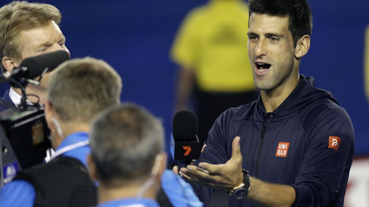 Novak Đoković posle pobede nad Fernandom Verdaskom