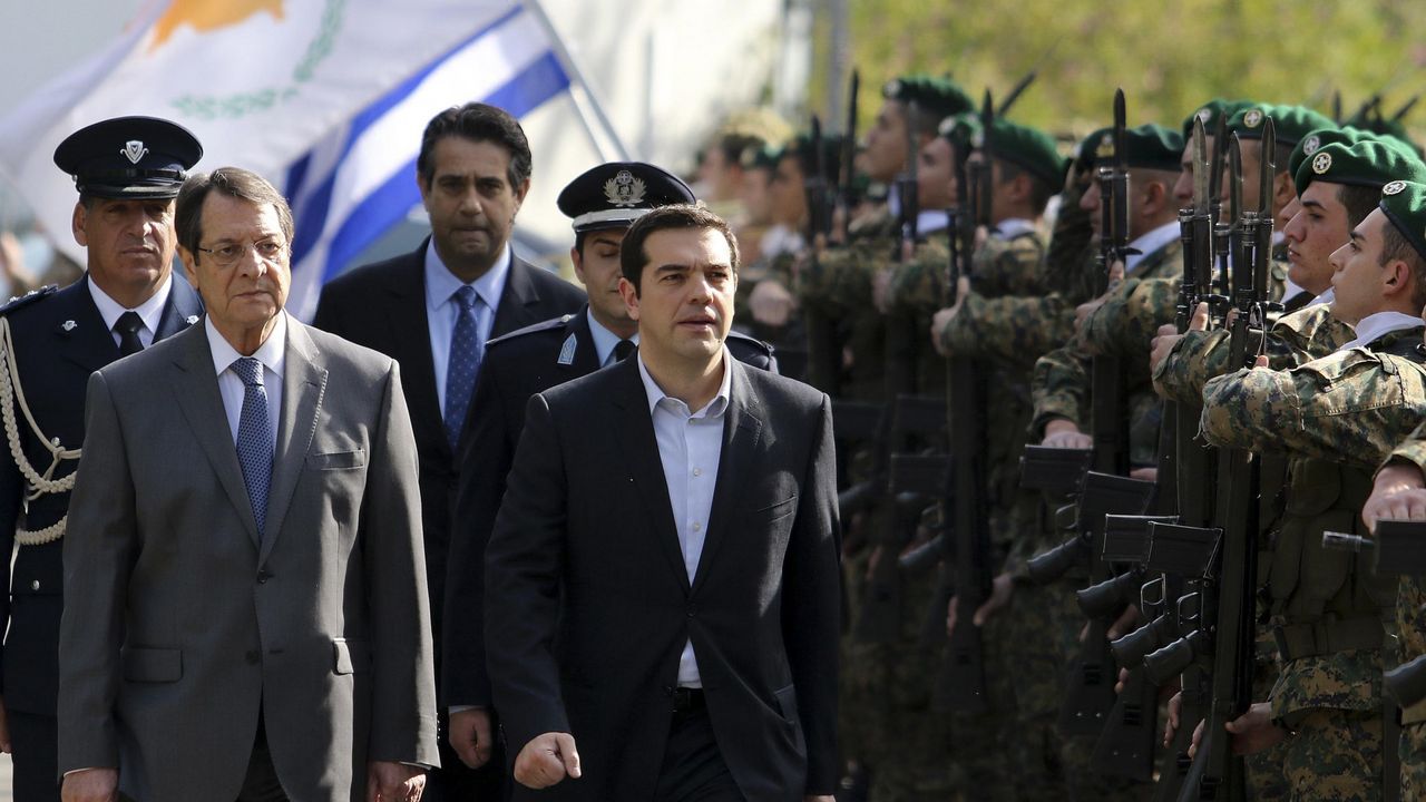 Aleksis Cipras, poseta, Kipar, vojska