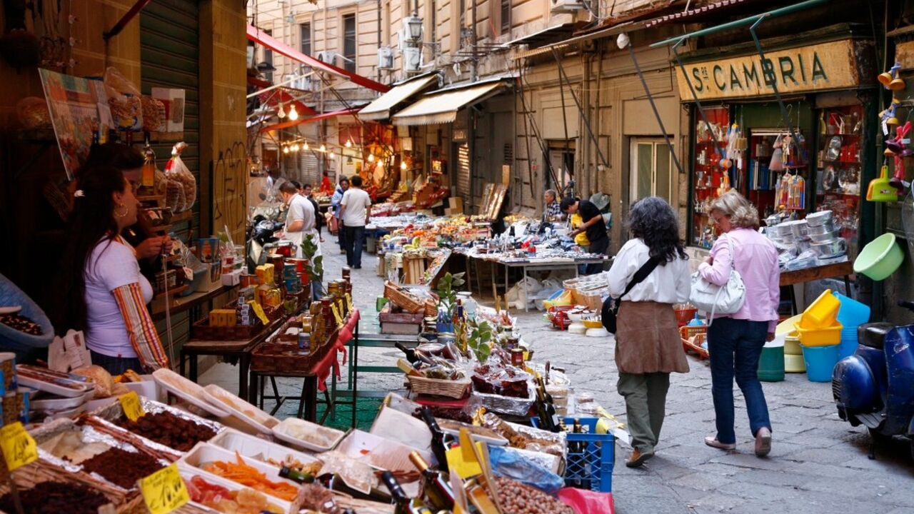 Tržnica u Palermu, u Italiji