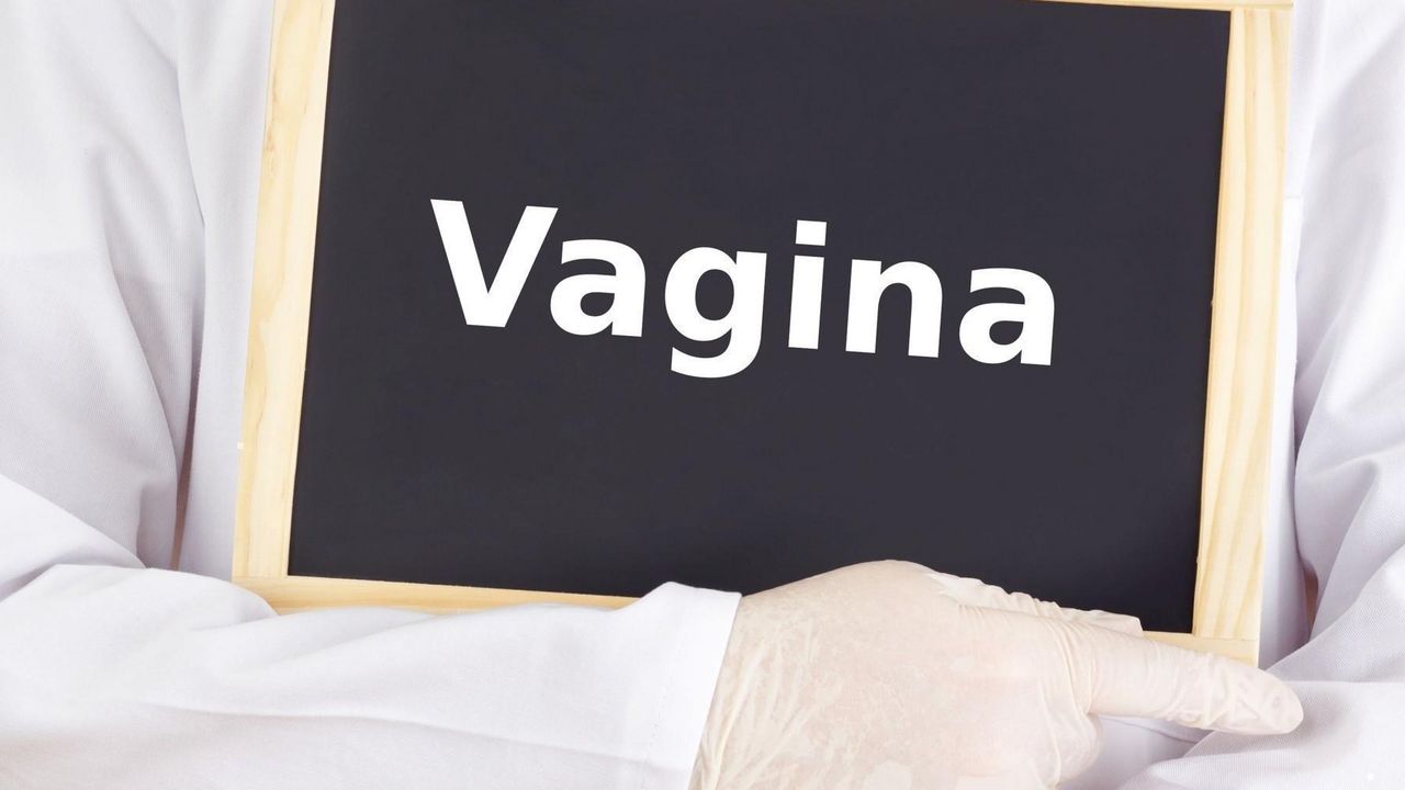Natpis na kojem piše vagina