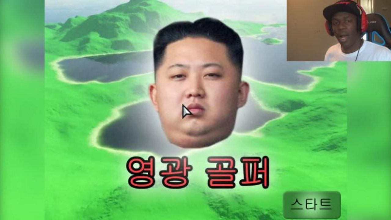 Kim Džong-Un golf