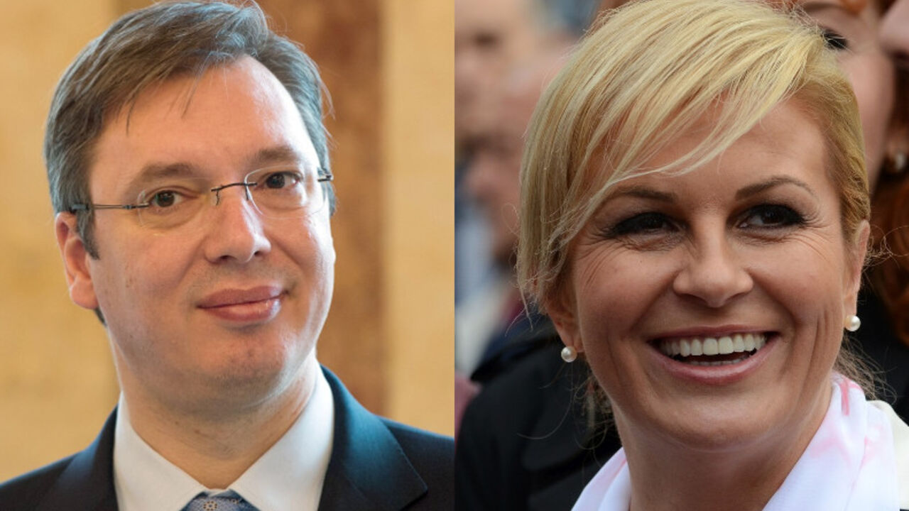 Aleksandar Vučić i Kolinda Grabar Kitarović