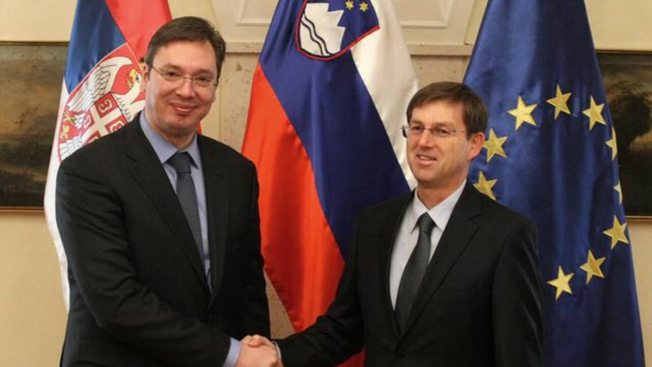 Aleksandar Vučić i Miro Cerar