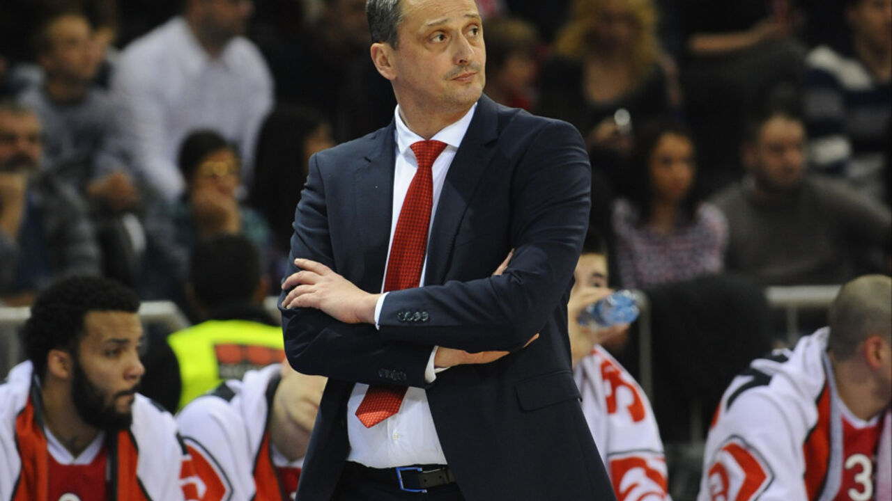Trener Crvene zvezde Dejan Radonjić