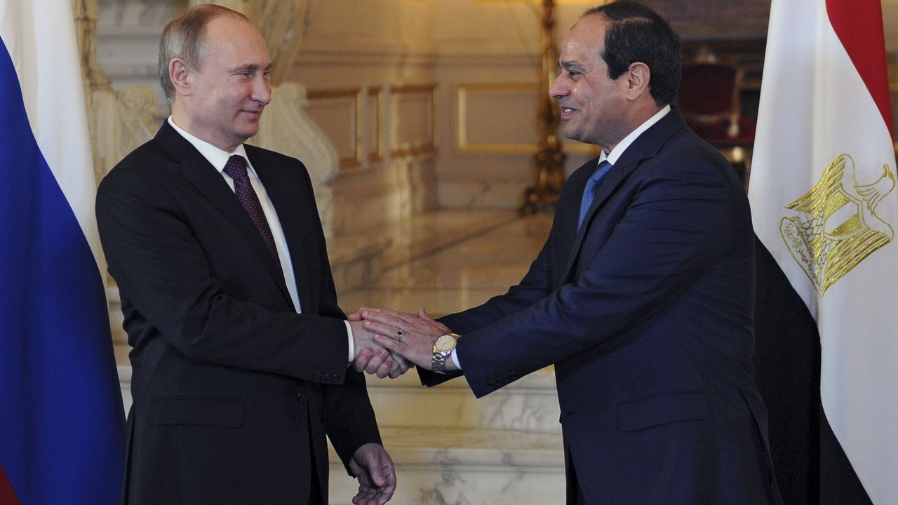Vladimir Putin i Abdel Fatah al-Sisi
