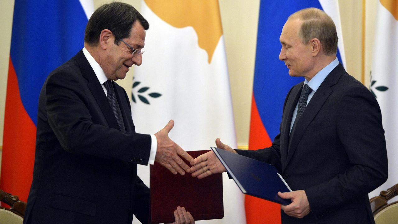 Vladimir Putin i Nikos Anastasijades 