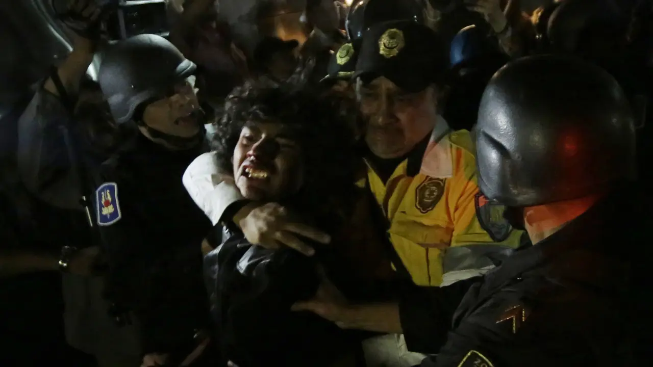 Meksiko Siti, sukob, policija, demonstracije, demonstranti