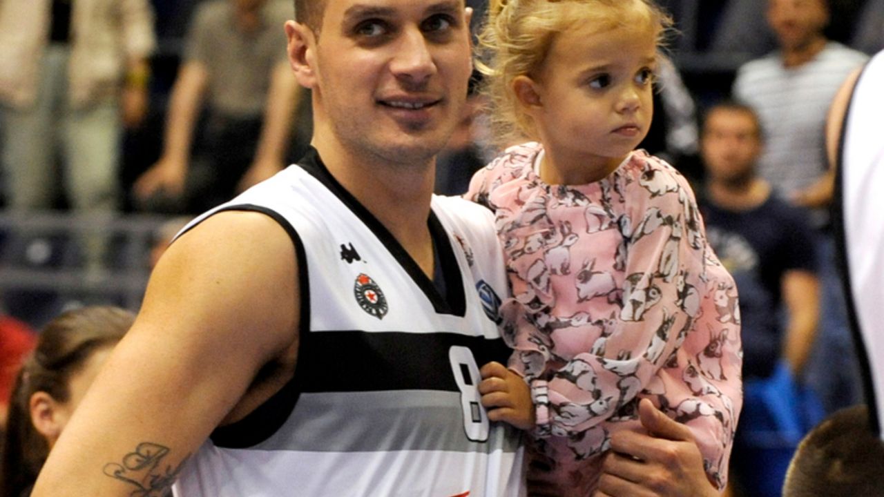 Aleksandar Pavlović sa ćerkom Minjom