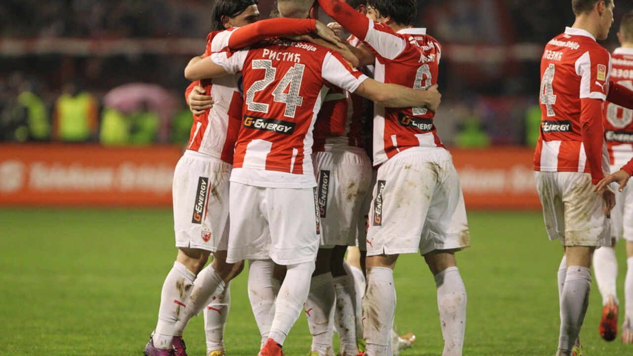 Radost fudbalera Crvene zvezde