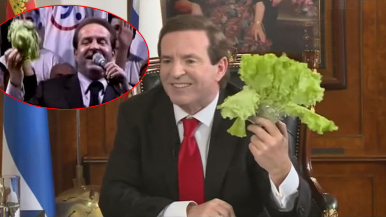 Bogoljub Karić sa salatom