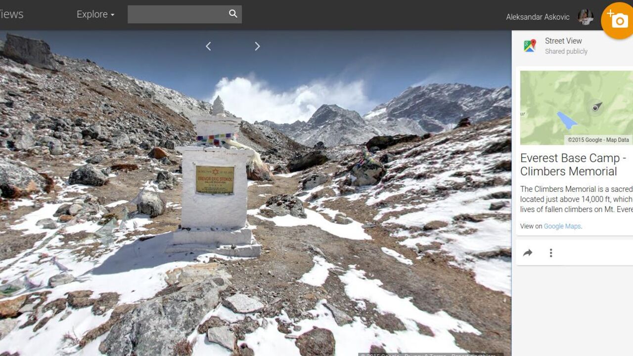 Nepas korz Google Street View
