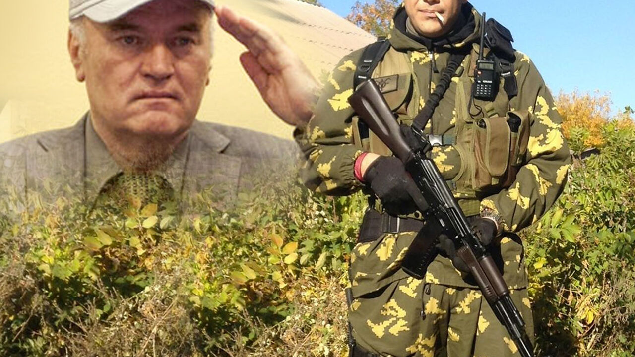Radomir Počuča i Ratko Mladić