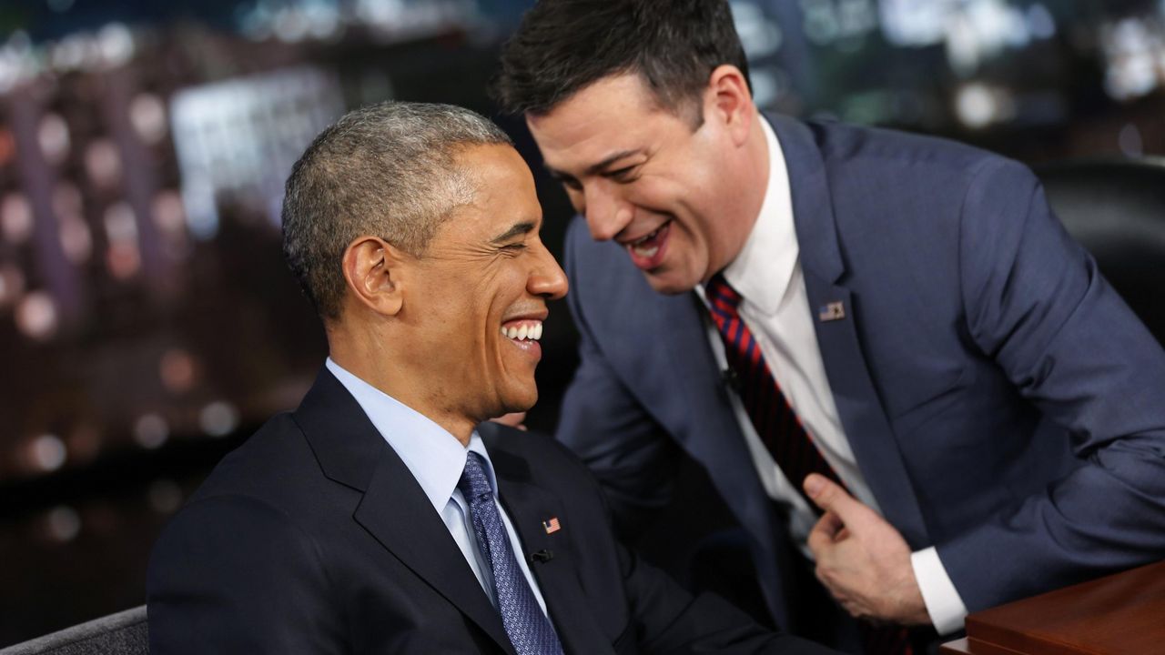 Barak Obama i Džimi Kimel